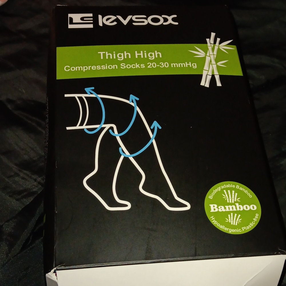 Levsox Thigh High Compression Sox 20-30 mmHg